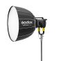 Softbox Parabólico Godox de 90cm de diámetro, para Luz LED MG1200Bi GP3 KNOWLED