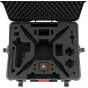 Estuche Rigido Con Ruedas Negro Con Foam Para DJI Phantom Vision 2 HPRC2700WPHA2