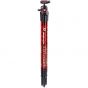 Tripie Manfrotto MKOFFROADR De Aluminio 4 SECC Rojo Para 2.5 KG