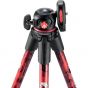 Tripie Manfrotto MKOFFROADR De Aluminio 4 SECC Rojo Para 2.5 KG