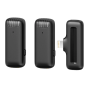 Micrófono Ulanzi Inalámbrico Lavalier J12 Bluetooth para iPhone (Color Negro)