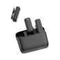 Micrófono Ulanzi Inalámbrico Lavalier J12 Bluetooth para iPhone (Color Negro)