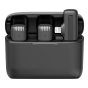 Micrófono Ulanzi Inalámbrico Lavalier J12 Bluetooth para iPhone (Color Negro)
