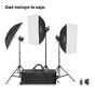 KIT 3 FLASHES DE ESTUDIO MONOLIGHT MS300VD GODOX