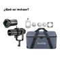 Kit Lente de Proyección Godox Spotlight 19° para Bowens VSA-19K