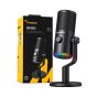 Micrófono de Condensador Maono USB Programable con Luz RGB DM30 
