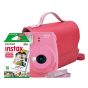 INSTAX MINI 9 FLAMINGO+ESTUCHE+CORREA+PELÍCULA