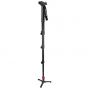 Monopie De Aluminio Manfrotto 562B-1 4 Secciones Negro Alt. Max. 193cms.