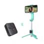 SELFIE STICK CON ESTABILIZADOR COLOR TURQUESA PARA CELULAR NANO SE MOZA