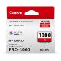 Tinta Canon  PFI-1000 R Lucia Pro Red Ink Tank 80ML