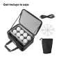 Kit 8 Focos LED RGB Godox Knowled C10R-K8 con Estuche