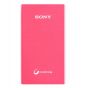 CARGADOR PORTATIL DE POLIMEROS DE IONES DE LITIO 5000MAH (ROSA)