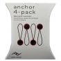 Paquete con 4 Conectores Peak Design Tipo Ancla con correa  4PK-AN-4
