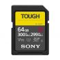 TARJETA DE MEMORIA 64GB TOUGH UHS II-③ CLASS 10 4K (LECTURA: 300MB/S, ESCRITURA: 299MB/S)