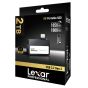 SSD Lexar 2TB SL400 Professional Go Portable SSD with Hub - Black