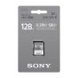 Tarjeta de memoria Sony  SDXC UHS-II  SF-E128GB T2 V30 Clase10 Lectura: 270MB/S, Escritura: 120MB/S