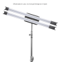 Soporte Bracket Godox Dual para Tubos LED TL60