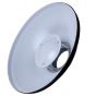 Beauty Dish Godox BDR-W550 Difusor Metalico De Rebote De Luz De 55 Cm De Diametro Fondo Blanco 
