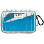 Estuche Pelican 1050 azul clear Micro Case