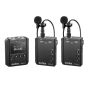 Kit Sistema de Micrófono Godox Inalámbrico para 2 Personas VMicS2 UHF 