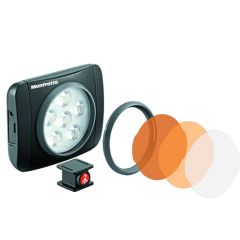 Lampara Manfrotto LED Lumie ART De 6 LEDS Negra MLUMIEARTBK