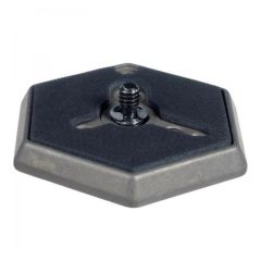 Plato Manfrotto Hexagonal C/Tornillo 1/4" 030-14 -