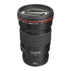 Lente Canon EF 200mm f/2.8L II USM