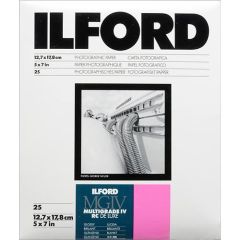 Papel Ilford 5X7 Multigrado Brillante 25 Hojas