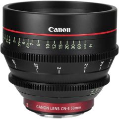 Lente Canon CN-E50mm T1.3 L F CINEMA EOS