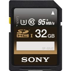 Tarjeta de memoria Sony 32GB UHS I- ③ Memory Card Class 10 Transfer Speed: 95MB/S SF32UZ/TQN