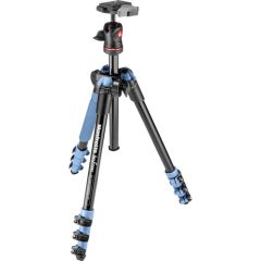 Tripie Manfrotto MKBFRA4L-BH BEFREE Compacto Para Foto De Viaje Azul