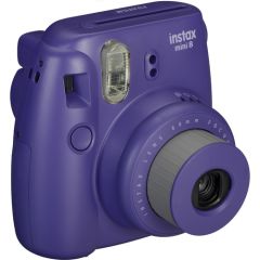 CAMARA INSTANTANEA INSTAX MINI 8 MORADO + CORREA (8577)