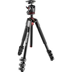 Tripie Manfrotto De Aluminio Con Cabezal XPRO 4 SECC MK190XPRO4-BHQ2