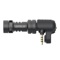 Micrófono RODE VideoMic ME cardioide TRRS compacto diseñado para Dispositivos iOS y iPhone