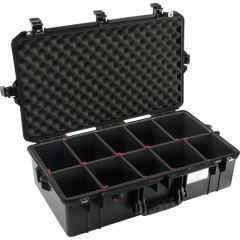 Air Case Pelican 1605AIR Negro Con Trekpak Estuche De Alta Resistencia