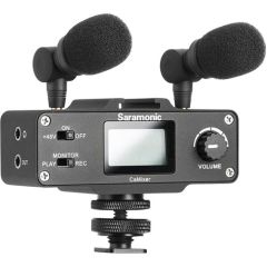 CaMixer Saramonic Kit Amplificador Con Micrófono De Audio Para DSLR