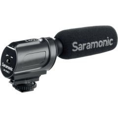 Micrófono Saramonic SR-PMIC1 Estéreo Compacto para DSLR