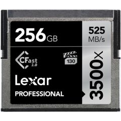 Tarjeta De Memoria 256GB CFAST 3500X Professional 2.0 Lexar