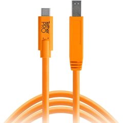 Cable Tether Tools TetherPro  USB-C MACHO A USB 3.0 MACHO 15' (CUC3415ORG)