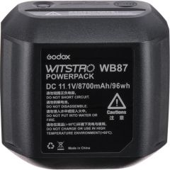Batería de repuesto Godox de Litio WB87, para Flash Witstro AD600/600B/BM