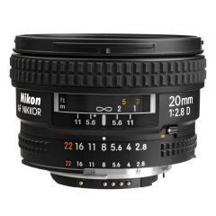 Lente Nikon AF Nikkor 20mm f/2.8D