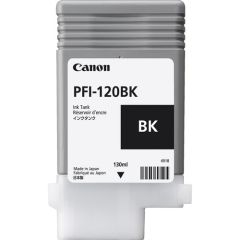 Canon Cartucho de tinta PFI-120 BK Negro (130 ml) compatible con imagePROGRAF Serie TM