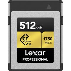 Tarjeta CFexpress Lexar 512GB Professional Type-B