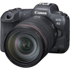 Cámara Canon EOS R5 con lente RF24-105mm F4 L IS USM Kit