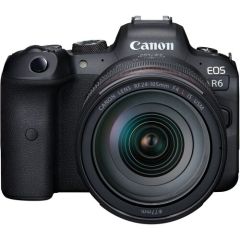 Cámara Canon EOS R6 con lente RF24-105mm F4 L IS USM Kit