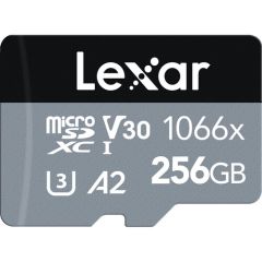 Memoria Lexar 256GB Micro 1066X Professional - up to 160MB/s read, up to 120MB/s write, C10, U3, V30, A2