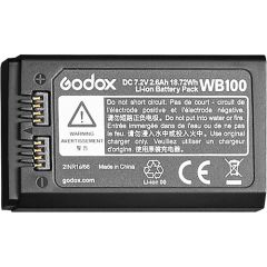 Batería de Iones Godox WB100 de Litio para el Flash AD100PRO, Compatible con V1