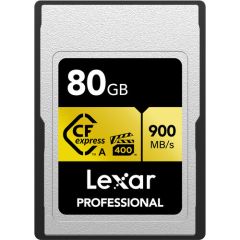 Tarjeta Lexar CFExpress 80GB Type A Card GOLD Series
