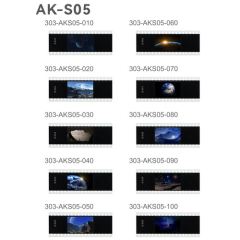 Juego Godox De 10 Diapositivas AK-S05 Para AK-R21
