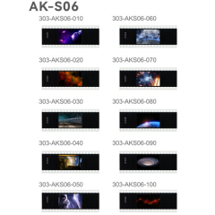 Juego Godox De 10 Diapositivas AK-S06 Para AK-R21
